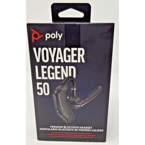 Poly Voyager Legend 50 Bluetooth Noise Cancelling Headset NEW Sealed in Hand